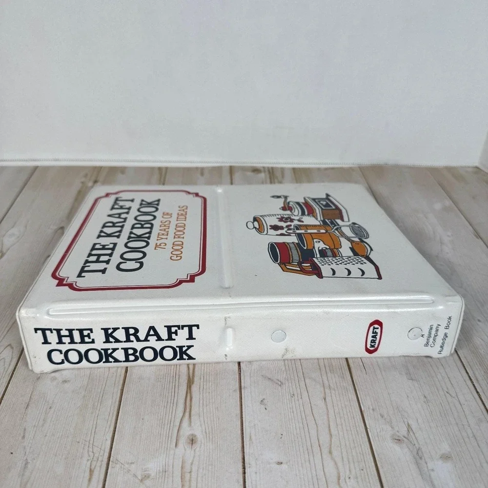 The Kraft Cookbook Kraft Kitchens 1977 First Printing Binder Ring Bound Recipes